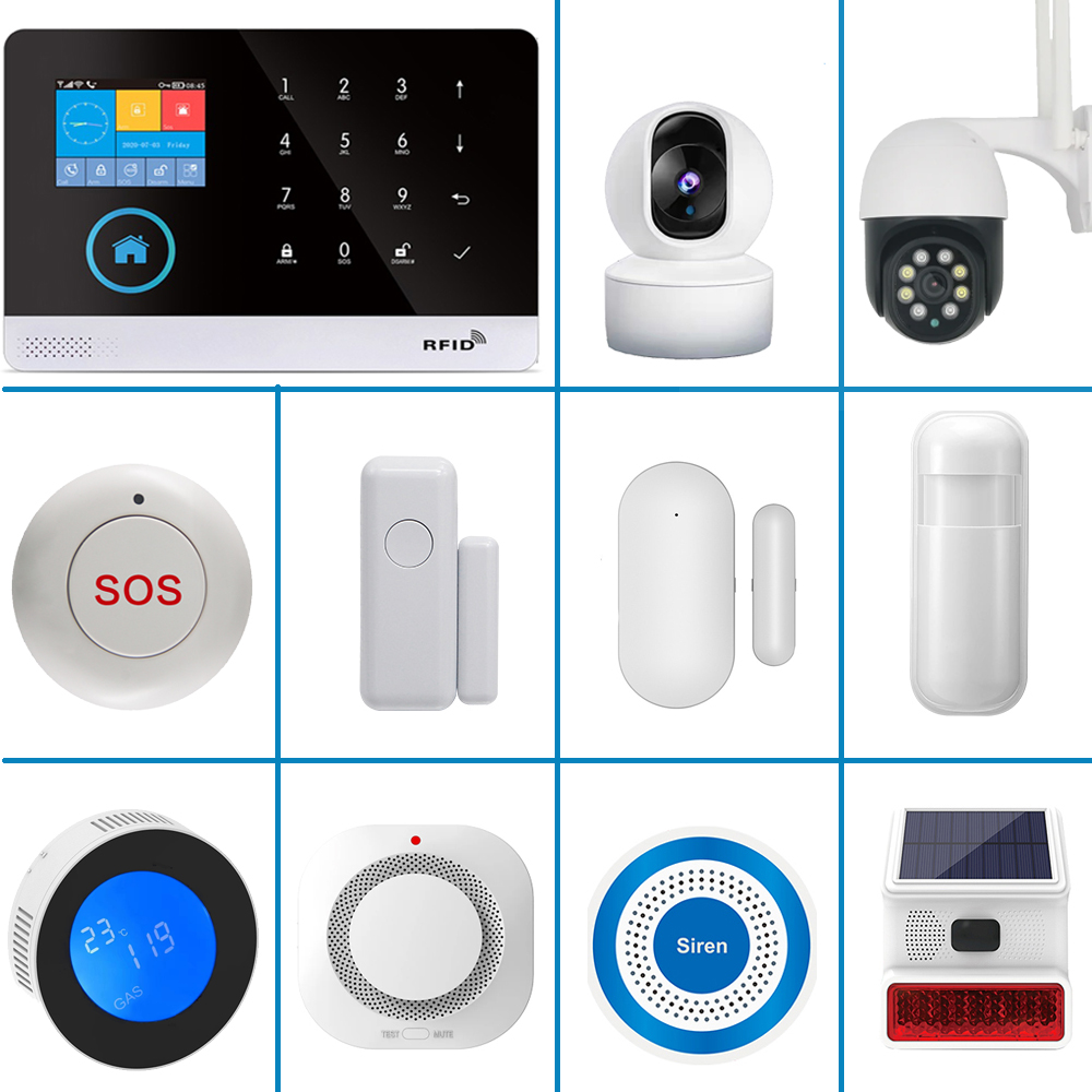Smoke Leak Detector - PGST Intelligent Alarmapparaat, 433MHz Anti-Robot Terminal