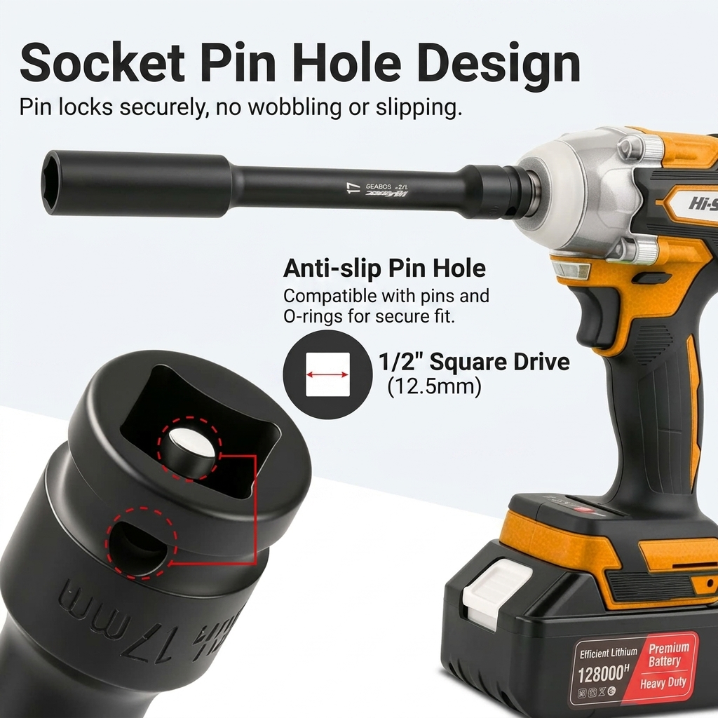 1/2 Inch Drive Extra Lange Imp - Pneumatic Impact Wrench recensie en prijs