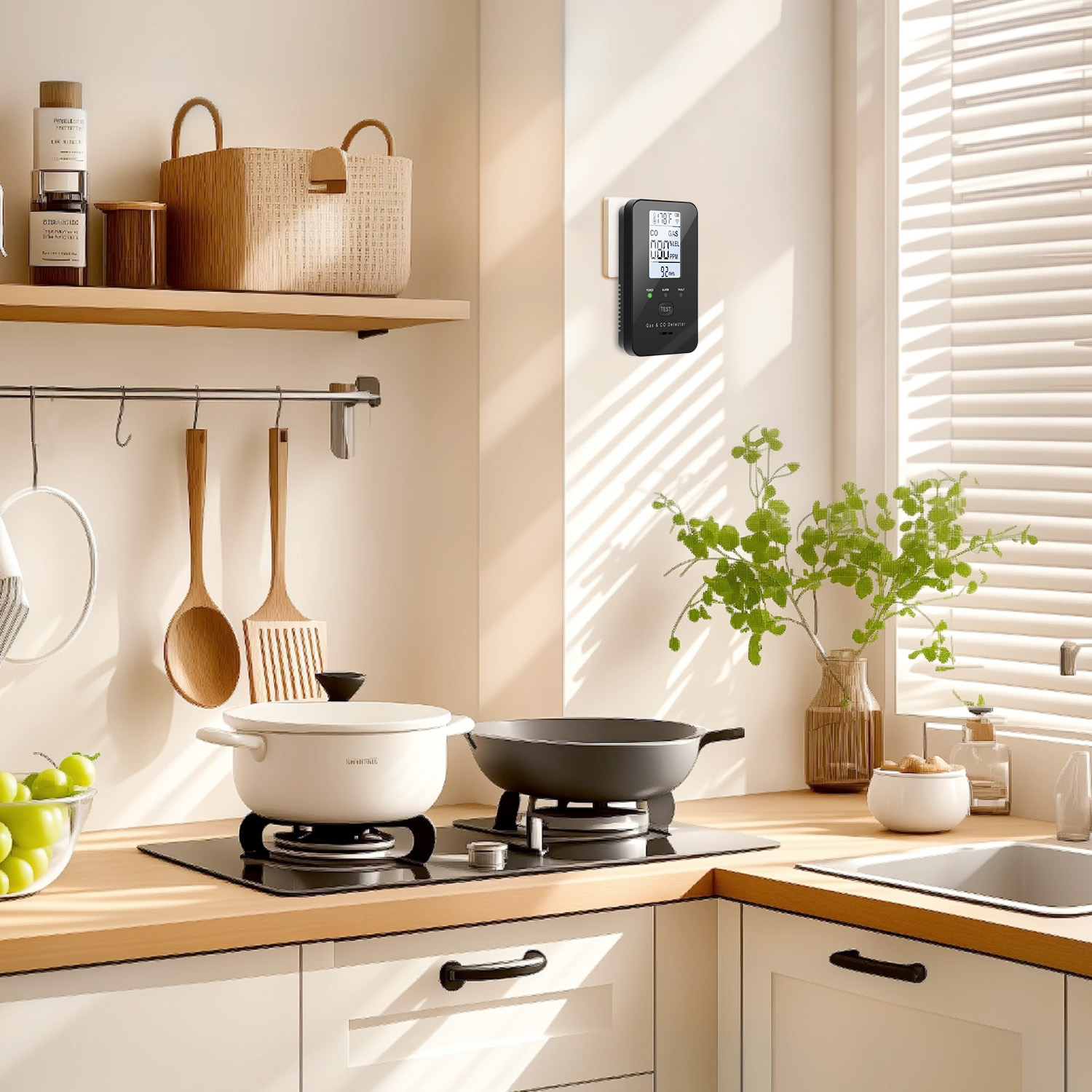 Aardgas- en koolmonoxidedetect - Smoke Leak Detector recensie en prijs